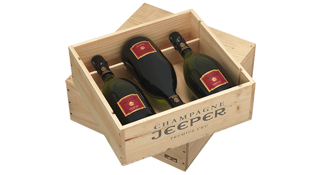 Coffret x3 bouteilles – Champagne Jeeper